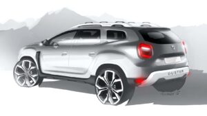 Dacia Duster 2- szkic 12