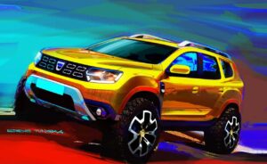 Dacia Duster 2- szkic 5