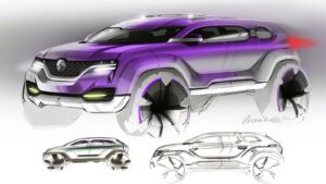 Dacia Duster 2- szkic 8