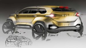 Dacia Duster 2- szkic 9
