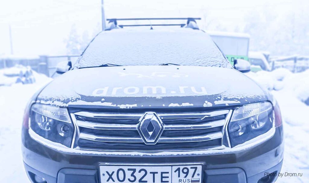 Renault Duster w mroźnej Rosji