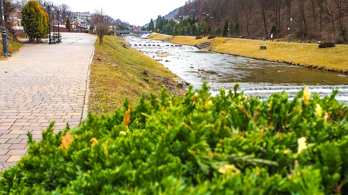 Szczawnica na wiosenno
